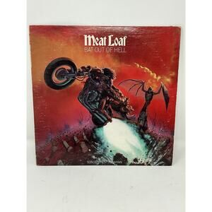 MEAT LOAF - Bat Out of Hell (1977) - 12" Vinyl Record LP - EX AL 34974 Lyrics